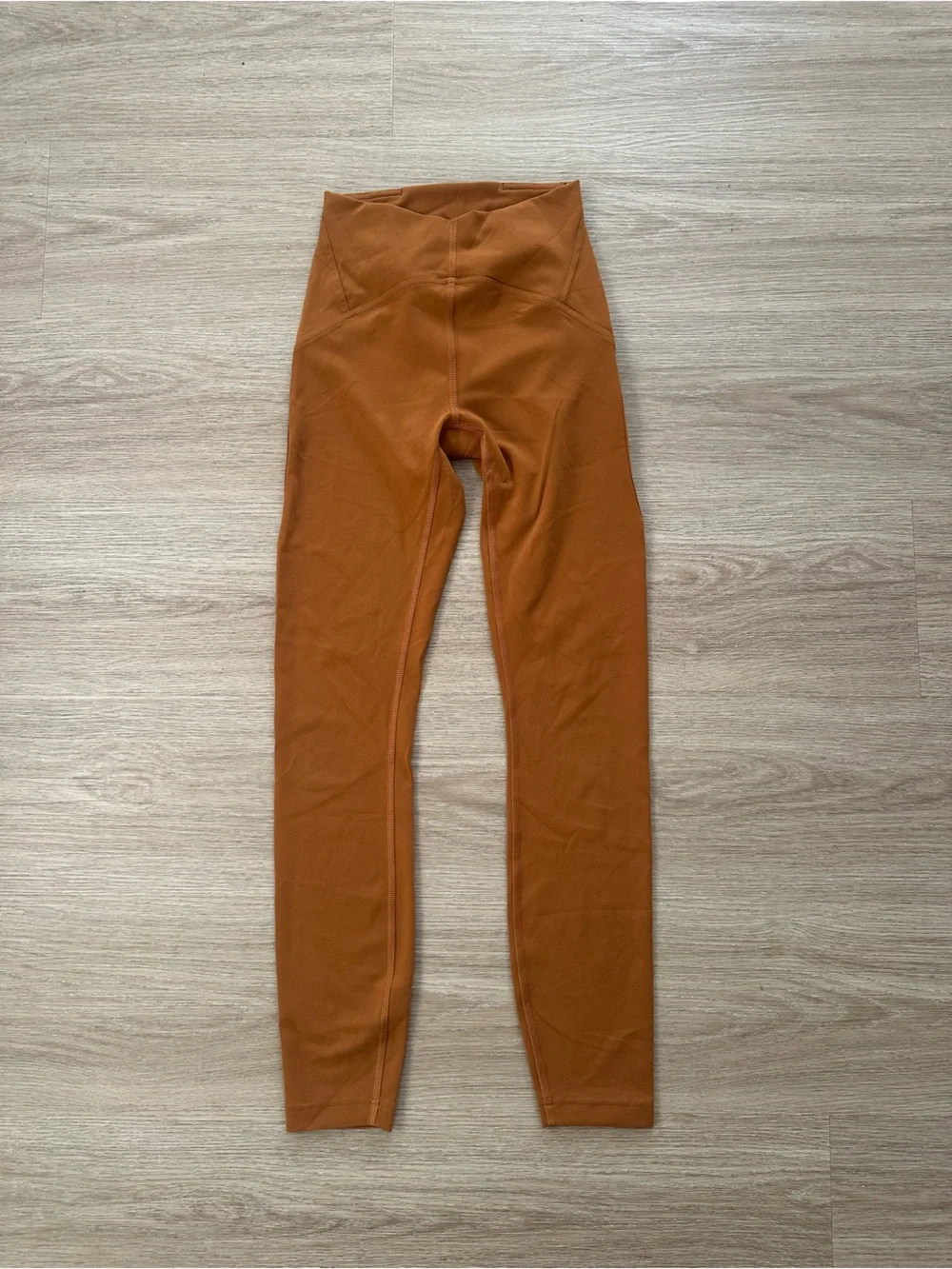 Lululemon InStill High Rise Tights 25” Length Size 2 Copper Brown
